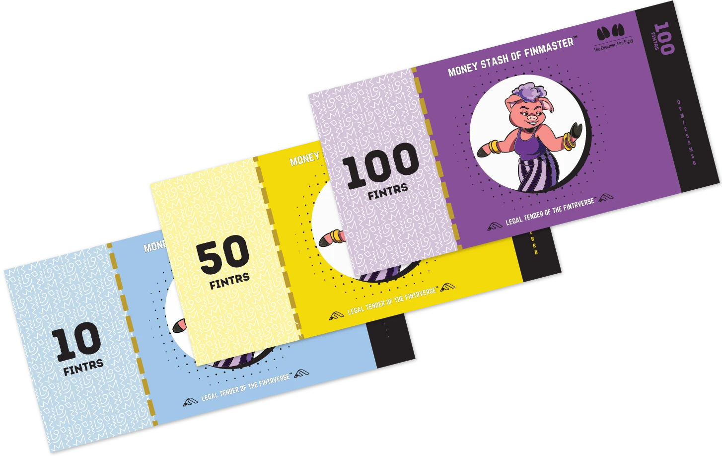 FinMaster Fintrs banknotes